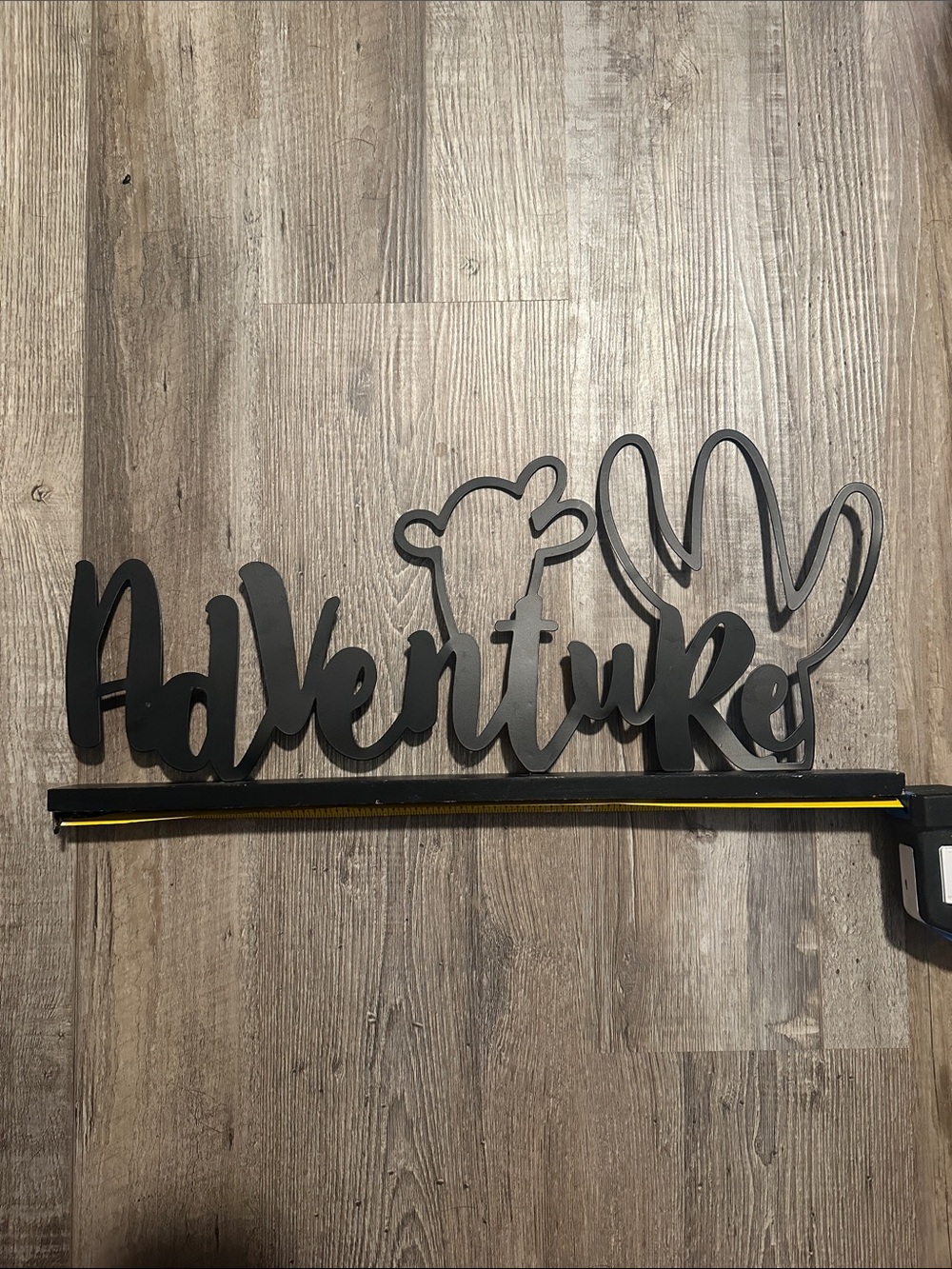 "Adventure" Metal Wall Decor
